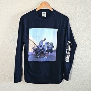 Vintage Cross Colours Long Sleeve Eazy E 90'S Legend T-Shirt.